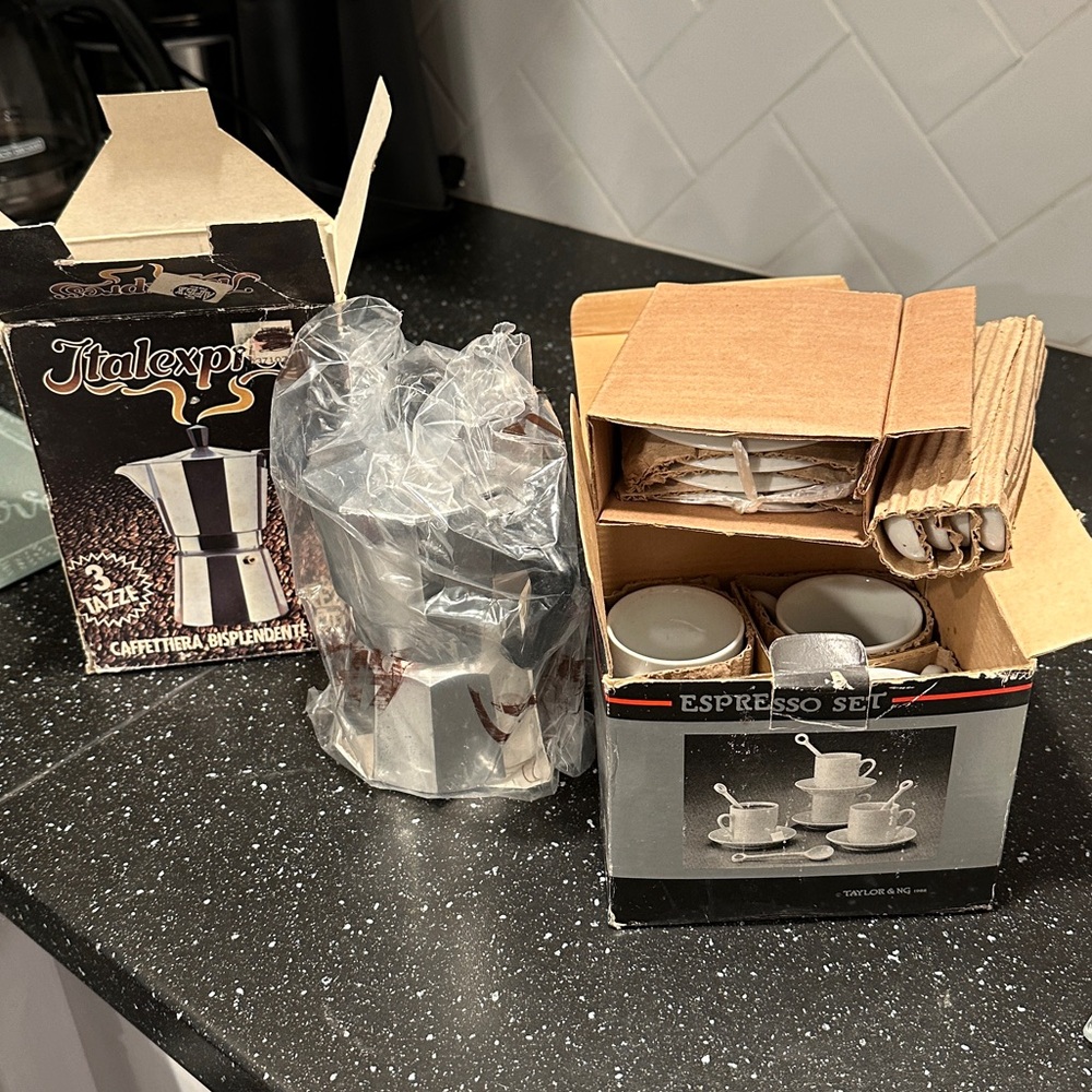 Espresso maker/set